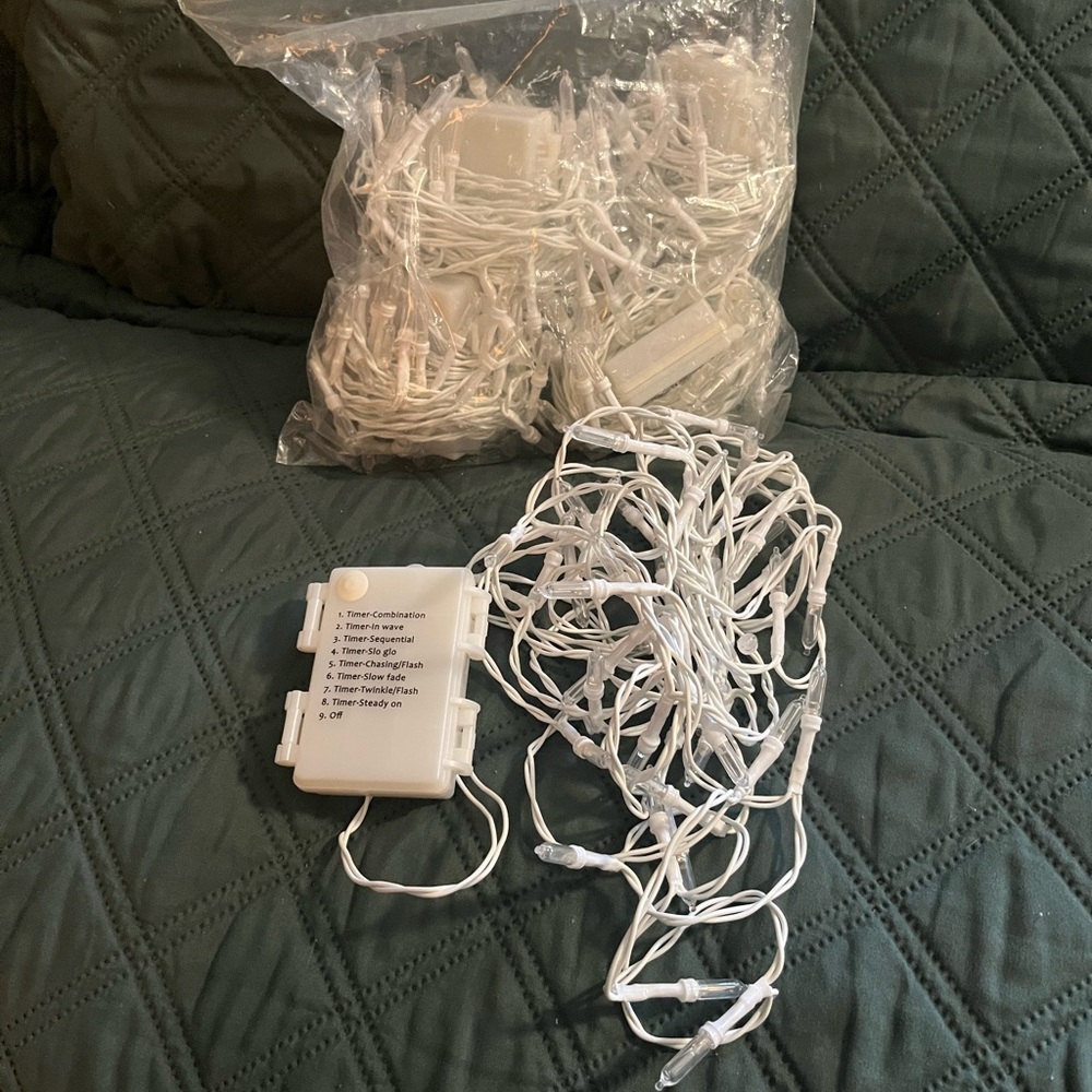 White String Lights - Picture 2 of 2